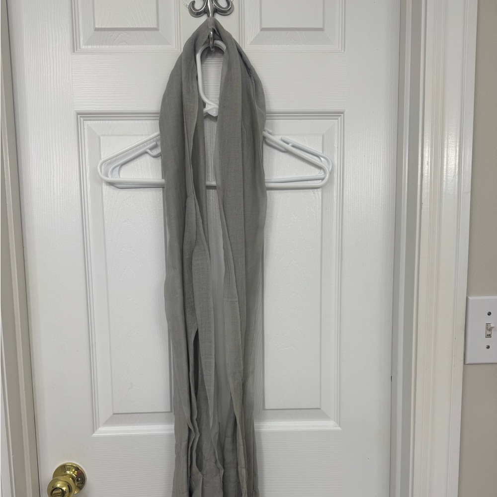 Gray Scarf